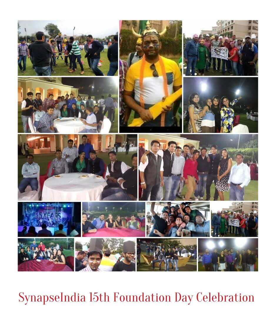 SynapseIndia's 15th Foundation Day Celebration : A Mesmerizing Day Full of Fun, Enjoyment & Entertainment