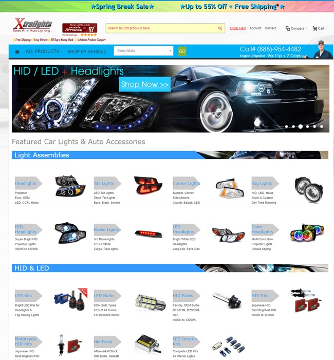 Enhancement of Magento Shopping Website for Automobiles Industry