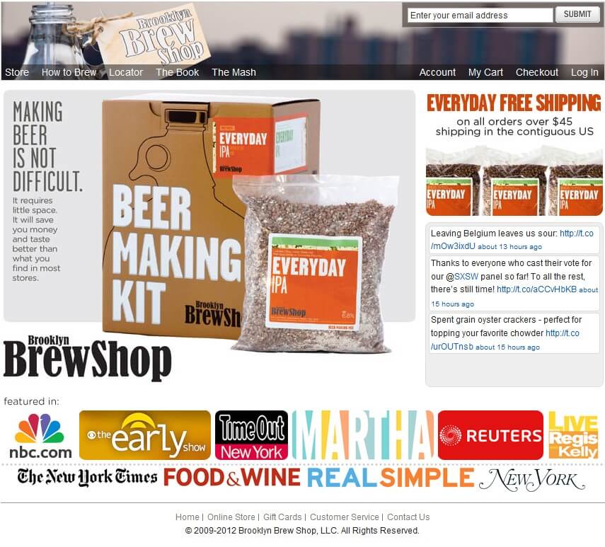 Development of A Magento Based Online Store For Selling Beer Making Kit