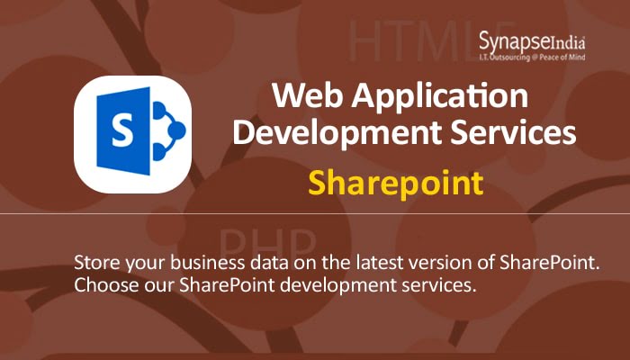 Web Application Development Services from SynapseIndia - SharePoint Intranet